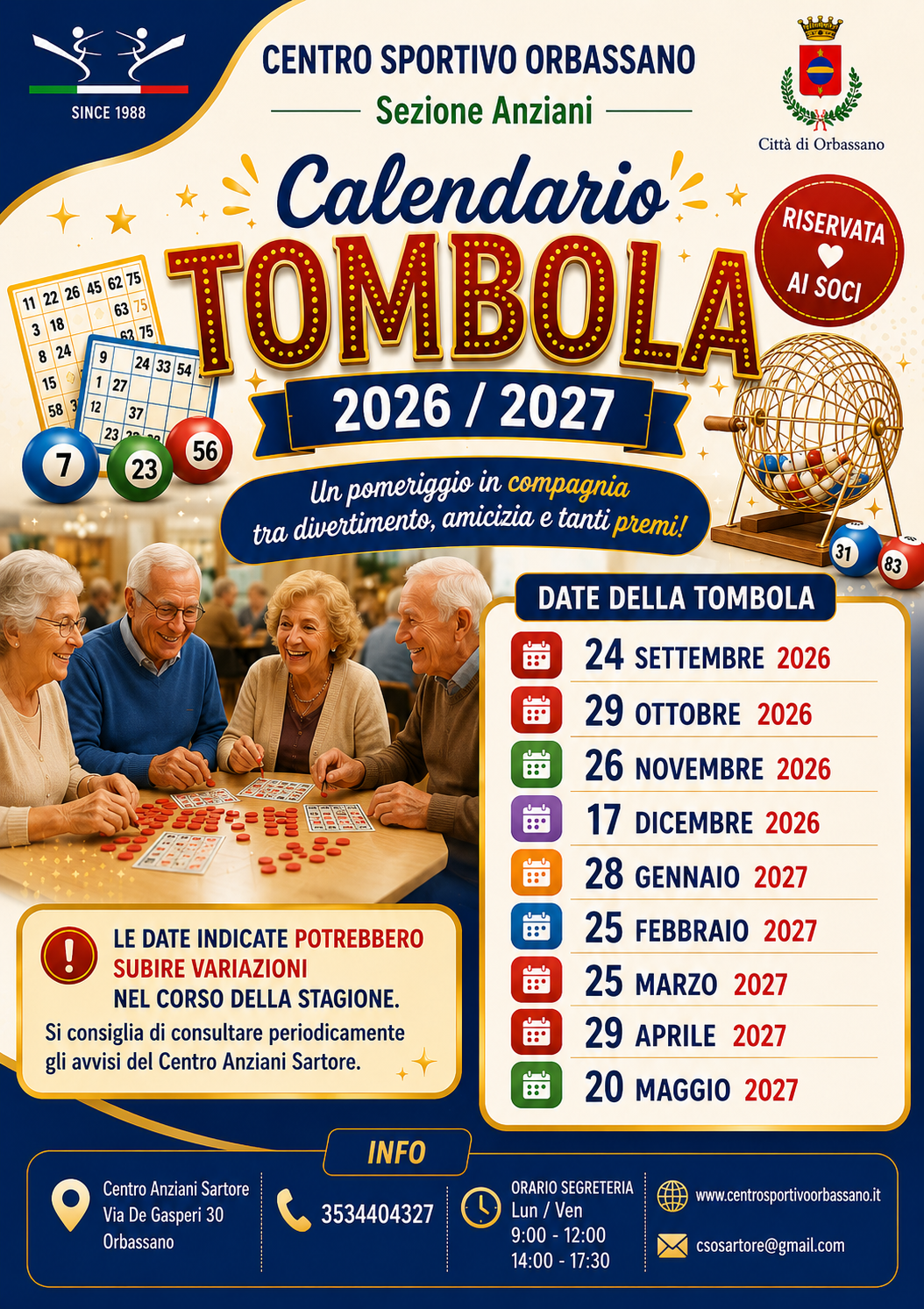 locandina tombola